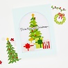 Hero Arts PRE-ORDER Whimsical Wheels Die Set Beep Beep Holiday Extras (DF310)