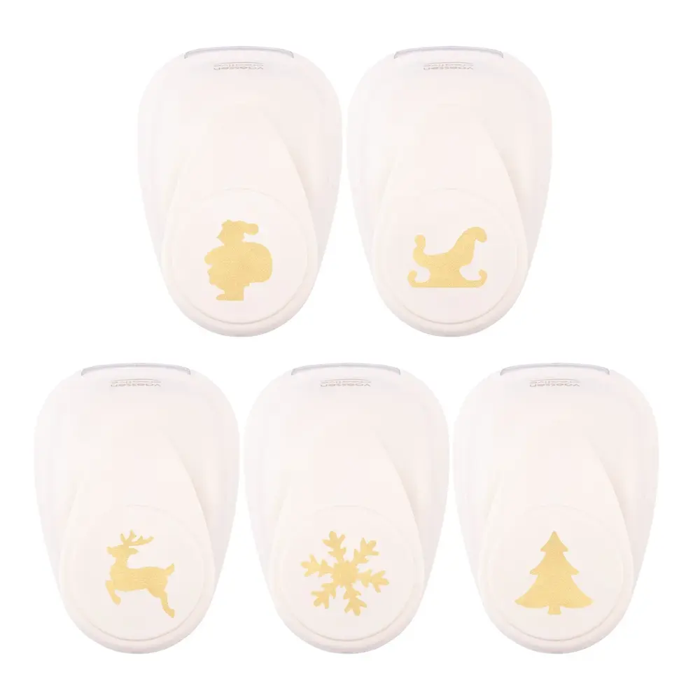 Vaessen Creative Figuurpons Set Ho Ho Ho (5pcs) (2137-503)