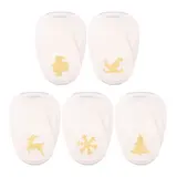 Vaessen Creative Figuurpons Set Ho Ho Ho (5pcs) (2137-503)