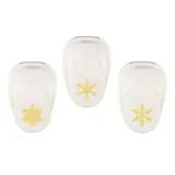 Vaessen Creative Figuurpons Set Sneeuwvlokken (3pcs) (2137-141)