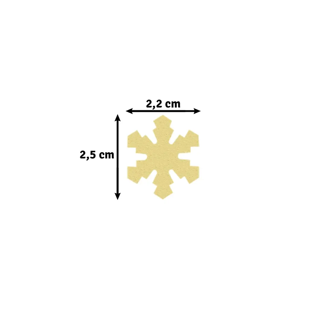 Vaessen Creative Figuurpons Medium Sneeuwvlok Frosty (21435-103)