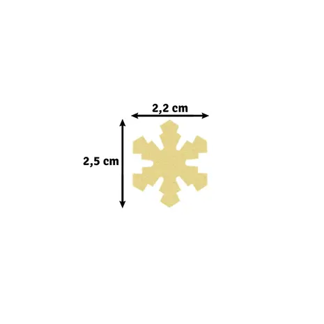 Vaessen Creative Figuurpons Medium Sneeuwvlok Frosty (21435-103)