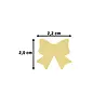Vaessen Creative Figuurpons Medium Strik (21435-104) Vaessen Creative Figuurpons Medium Strik (21435-104)