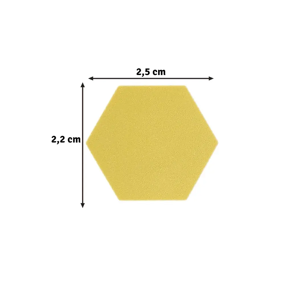 Vaessen Creative Magnetic Anywhere Pons Hexagon 2,5x2,2cm (21451-003)