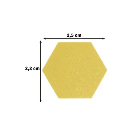 Vaessen Creative Magnetic Anywhere Pons Hexagon 2,5x2,2cm (21451-003)