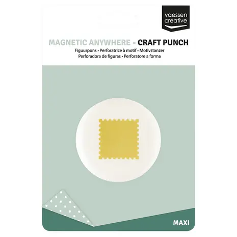 Vaessen Creative Magnetic Anywhere Pons Postzegel Vierkant 2,5x2,5cm (21451-005)