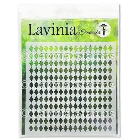 Lavinia Stamps Masking Stencil Diamond Chequerboard (ST049) Lavinia Stamps Masking Stencil Diamond Chequerboard (ST049)