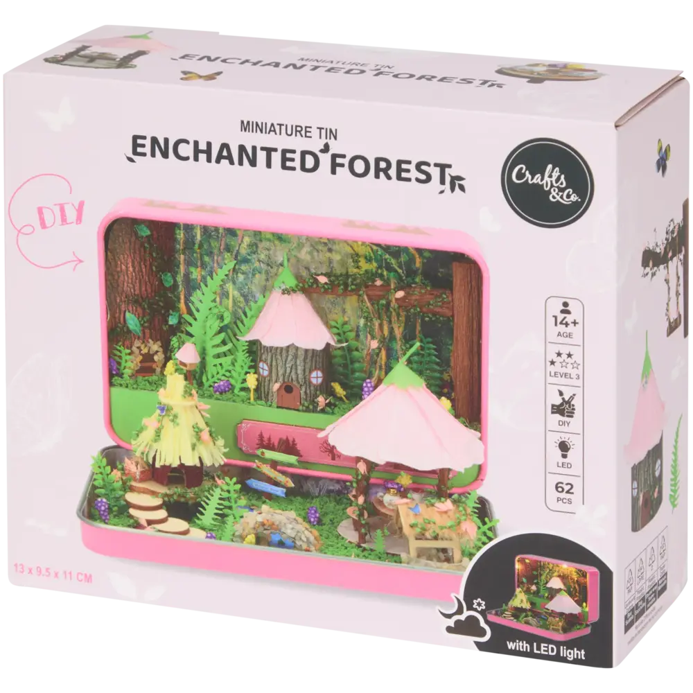Crafts & Co. DIY Miniature Tin Enchanted Forest (3010093)