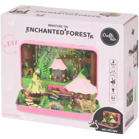 Crafts & Co. DIY Miniature Tin Enchanted Forest (3010093)