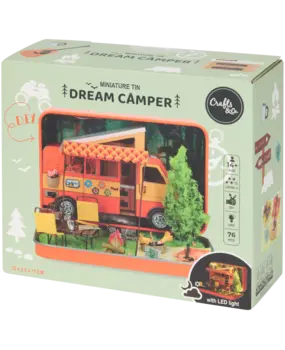 Crafts & Co. DIY Miniature Tin Dream Camper (3010093)