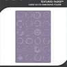 Sizzix 2D Texture Fades A5 Embossing Folder Large Vault Ringer by Tim Holtz (667239) Sizzix 2D Texture Fades A5 Embossing Folder Large Vault Ringer by Tim Holtz (667239)