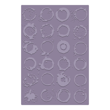 Sizzix 2D Texture Fades A5 Embossing Folder Large Vault Ringer by Tim Holtz (667239) Sizzix 2D Texture Fades A5 Embossing Folder Large Vault Ringer by Tim Holtz (667239)