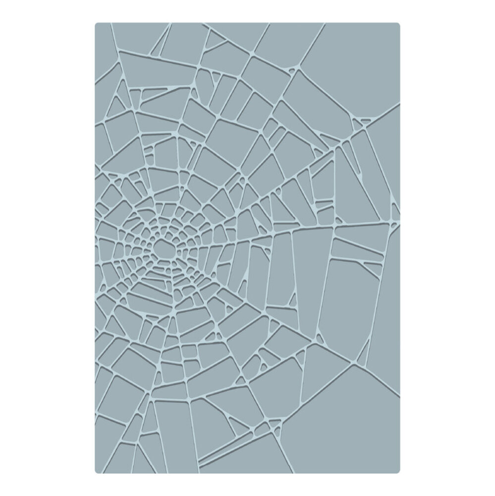 Sizzix 2D Texture Fades A5 Embossing Folder Vault Cobweb by Tim Holtz (667247) Sizzix 2D Texture Fades A5 Embossing Folder Vault Cobweb by Tim Holtz (667247)
