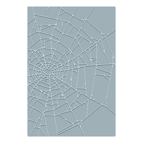 Sizzix 2D Texture Fades A5 Embossing Folder Vault Cobweb by Tim Holtz (667247) Sizzix 2D Texture Fades A5 Embossing Folder Vault Cobweb by Tim Holtz (667247)