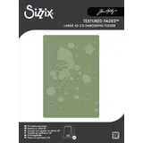 Sizzix 2D Texture Fades A5 Embossing Folder Vault Ink Splats by Tim Holtz (667246)