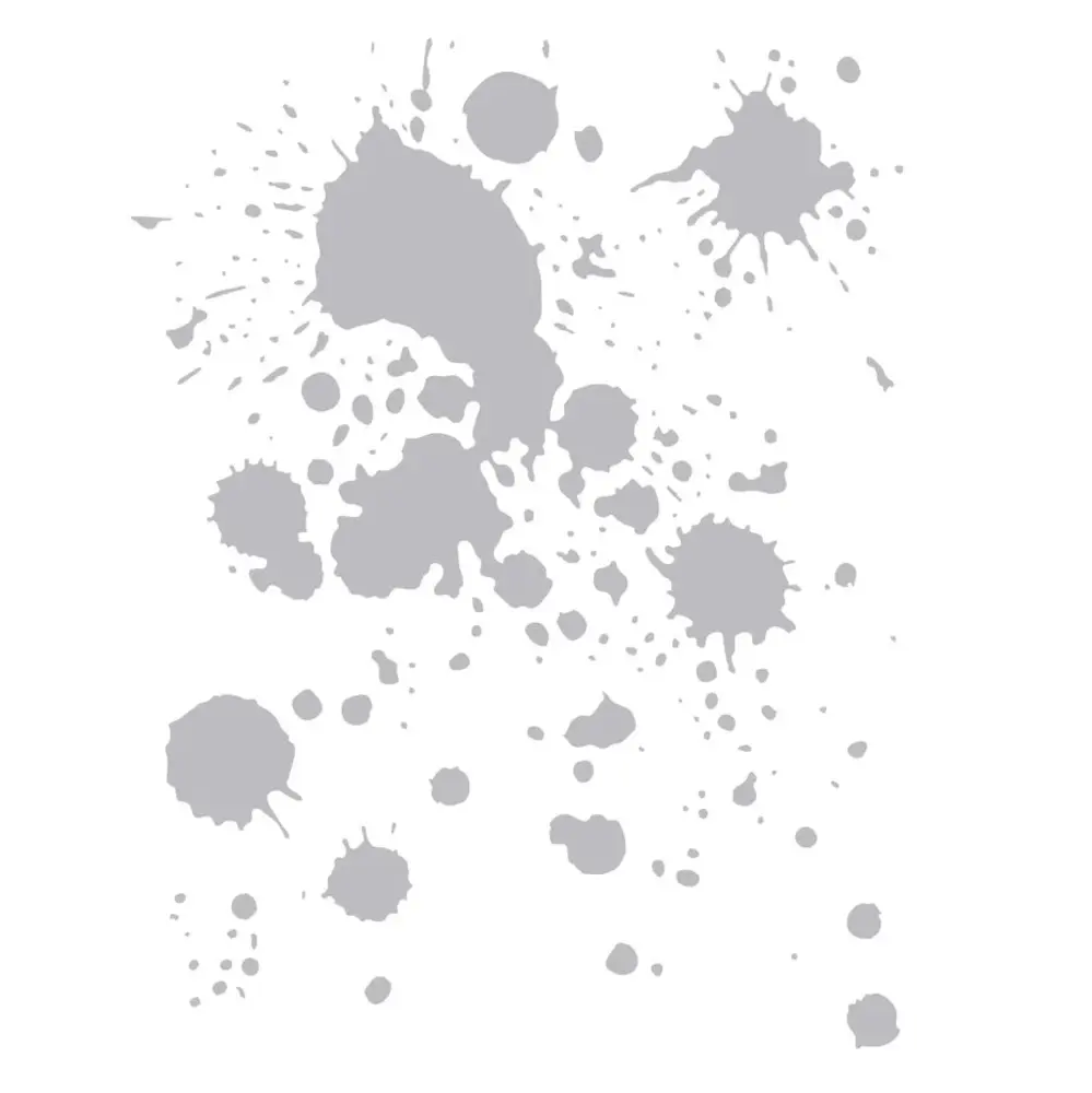 Sizzix 2D Texture Fades A5 Embossing Folder Vault Ink Splats by Tim Holtz (667246) Sizzix 2D Texture Fades A5 Embossing Folder Vault Ink Splats by Tim Holtz (667246)