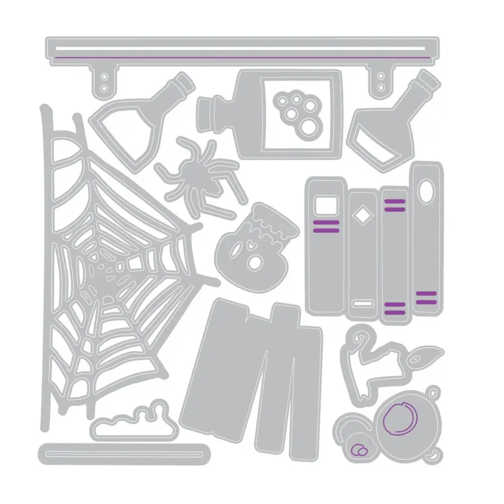 Sizzix 2D Texture Fades with Thinlits Die Vault Side-Order Laboratory (1+14pcs) by Tim Holtz (666911) Sizzix 2D Texture Fades with Thinlits Die Vault Side-Order Laboratory (1+14pcs) by Tim Holtz (666911)