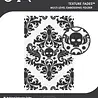 Sizzix Multi-Level Texture Fades A6 Embossing Folder Vault Skull by Tim Holtz (666912) Sizzix Multi-Level Texture Fades A6 Embossing Folder Vault Skull by Tim Holtz (666912)