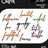 Sizzix Thinlits Die Classic Halloween Handwriting (10pcs) by Tim Holtz (660958) Sizzix Thinlits Die Classic Halloween Handwriting (10pcs) by Tim Holtz (660958)