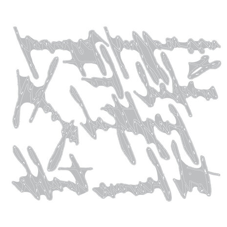 Sizzix Thinlits Die Classic Halloween Handwriting (10pcs) by Tim Holtz (660958) Sizzix Thinlits Die Classic Halloween Handwriting (10pcs) by Tim Holtz (660958)