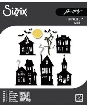 Sizzix Thinlits Die Vault Ghost Town (11pcs) by Tim Holtz (666915) Sizzix Thinlits Die Vault Ghost Town (11pcs) by Tim Holtz (666915)