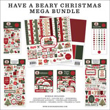 Carta Bella Have A Beary Christmas 12x12 Inch Mega Bundle (CBBC518050)