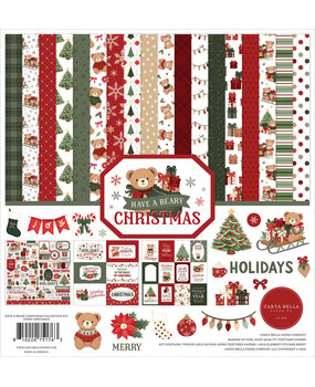Carta Bella Have A Beary Christmas 12x12 Inch Collection Kit (CBBC518016) Carta Bella Have A Beary Christmas 12x12 Inch Collection Kit (CBBC518016)