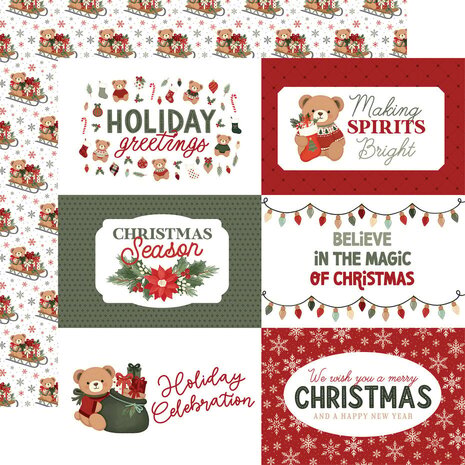 Carta Bella Have A Beary Christmas 12x12 Inch Collection Kit (CBBC518016) Carta Bella Have A Beary Christmas 12x12 Inch Collection Kit (CBBC518016)