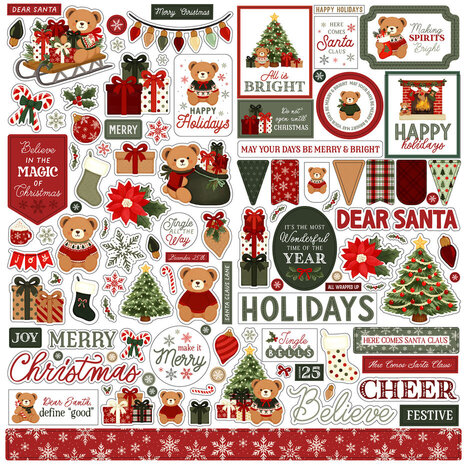 Carta Bella Have A Beary Christmas 12x12 Inch Collection Kit (CBBC518016) Carta Bella Have A Beary Christmas 12x12 Inch Collection Kit (CBBC518016)