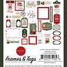 Carta Bella Have A Beary Christmas Ephemera Frames & Tags (CBBC518025)