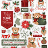 Carta Bella Have A Beary Christmas 6x13 Inch Chipboard Accents (CBBC518021) Carta Bella Have A Beary Christmas 6x13 Inch Chipboard Accents (CBBC518021)