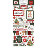 Carta Bella Have A Beary Christmas 6x13 Inch Chipboard Words & Phrases (CBBC518022)