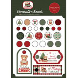 Carta Bella Have A Beary Christmas Decorative Brads (CBBC518020)