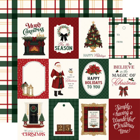 Carta Bella Classic Christmas 12x12 Inch Collection Kit (CBCC519016) Carta Bella Classic Christmas 12x12 Inch Collection Kit (CBCC519016)
