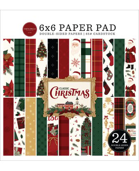 Carta Bella Classic Christmas 6x6 Inch Paper Pad (CBCC519023)