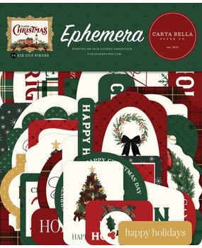 Carta Bella Classic Christmas Ephemera (CBCC519024)