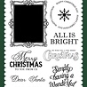 Carta Bella Classic Christmas Clear Stamps Vintage Frame (CBCC519042) Carta Bella Classic Christmas Clear Stamps Vintage Frame (CBCC519042)