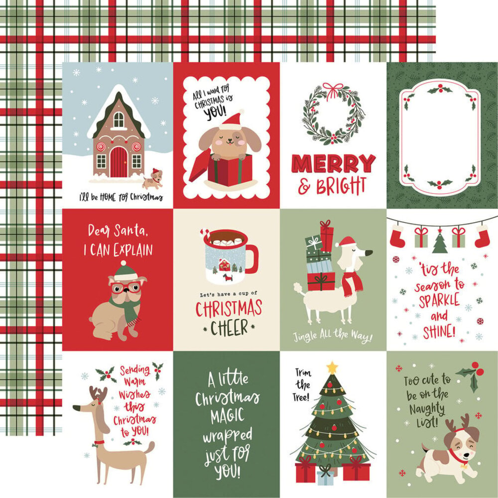 Echo Park Here Comes Santa Paws 12x12 Inch Collection Kit (HCSP517016) Echo Park Here Comes Santa Paws 12x12 Inch Collection Kit (HCSP517016)