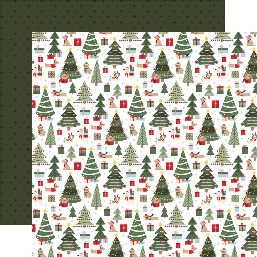 Echo Park Here Comes Santa Paws 12x12 Inch Collection Kit (HCSP517016) Echo Park Here Comes Santa Paws 12x12 Inch Collection Kit (HCSP517016)