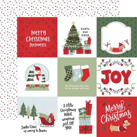 Echo Park Here Comes Santa Paws 12x12 Inch Collection Kit (HCSP517016) Echo Park Here Comes Santa Paws 12x12 Inch Collection Kit (HCSP517016)
