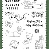Echo Park Here Comes Santa Paws Clear Stamps Warmest Holiday Wishes (HCSP517045) Echo Park Here Comes Santa Paws Clear Stamps Warmest Holiday Wishes (HCSP517045)