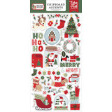 Echo Park Here Comes Santa Paws 6x13 Inch Chipboard Accents (HCSP517021)
