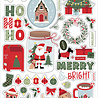 Echo Park Here Comes Santa Paws 6x13 Inch Chipboard Accents (HCSP517021) Echo Park Here Comes Santa Paws 6x13 Inch Chipboard Accents (HCSP517021)