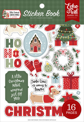 Echo Park Here Comes Santa Paws Sticker Book (HCSP517029) Echo Park Here Comes Santa Paws Sticker Book (HCSP517029)