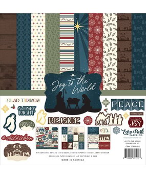 Echo Park Joy To The World 12x12 Inch Collection Kit (JTW521016) Echo Park Joy To The World 12x12 Inch Collection Kit (JTW521016)
