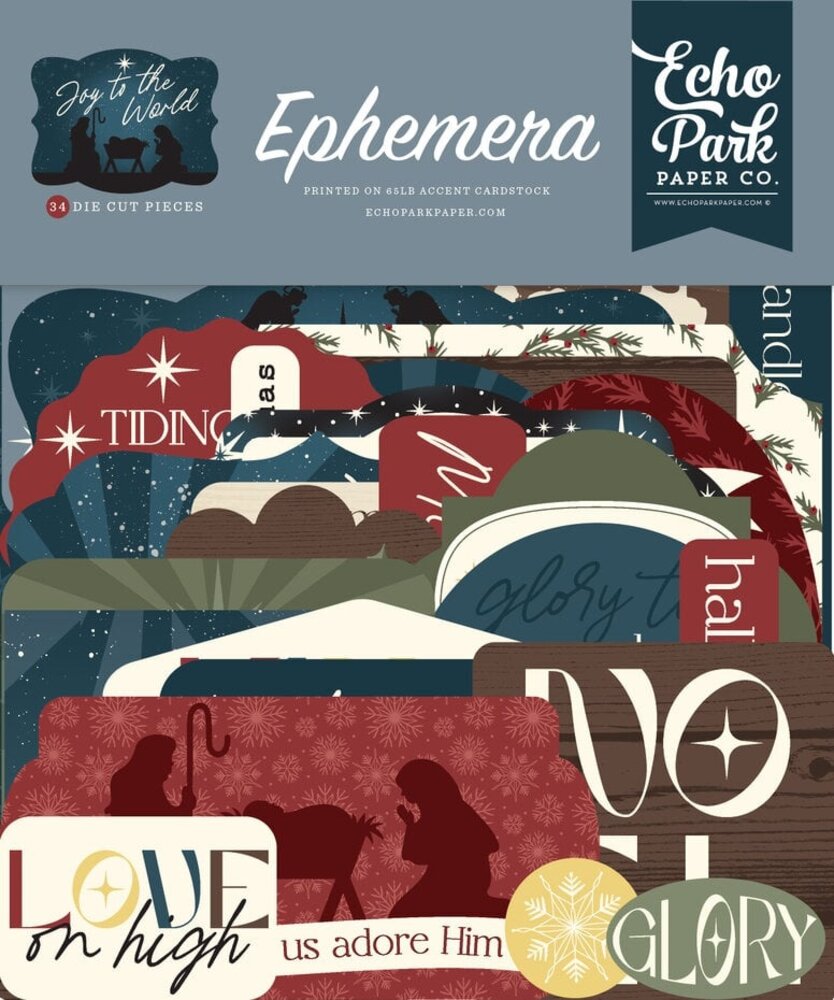 Echo Park Joy To The World Ephemera (JTW521024)