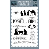 Echo Park Joy To The World Clear Stamps Rejoice Rejoice (JTW521040)