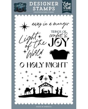 Echo Park Joy To The World Clear Stamps Light Of The World (JTW521041)