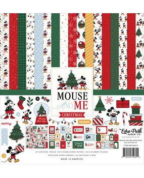 Echo Park Mouse And Me Christmas 12x12 Inch Collection Kit (MMC520016) Echo Park Mouse And Me Christmas 12x12 Inch Collection Kit (MMC520016)