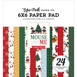 Echo Park Mouse And Me Christmas 6x6 Inch Paper Pad (MMC520023)